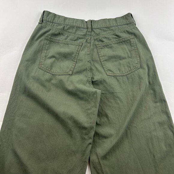 PETITE Old Navy Alpine Tundra High Rise Drapey Drawcord Wide Leg Pant 6P - Picture 7 of 7